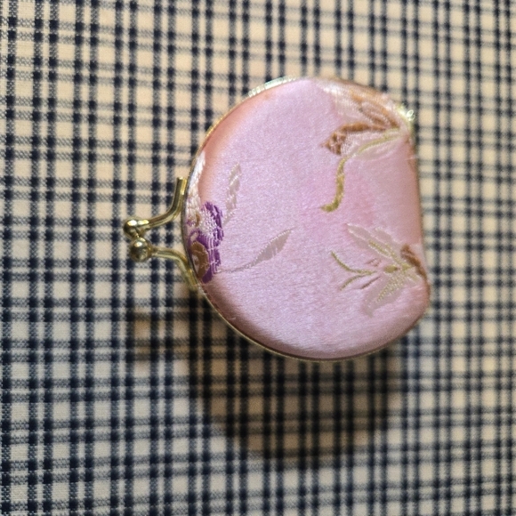 Pink Floral Mini Jewelry Box - Picture 2 of 5